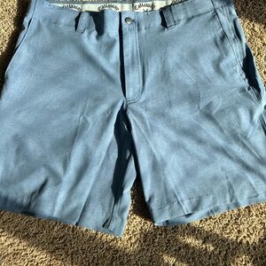 Callaway Men's Sky Blue Flat Front Shorts